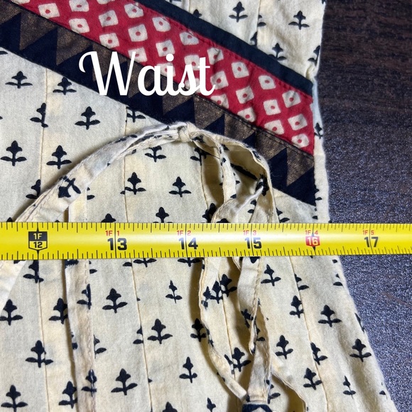 Women’s Bohemian Boho Indian Fit and Flare Dress Size XS - Picture 11 of 12